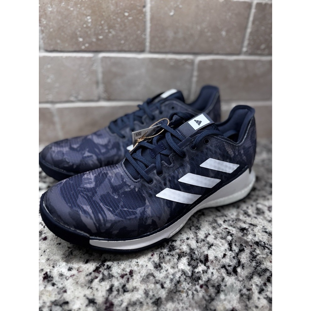 Size 10- Adidas Crazyflight Team Navy Camo W Basketball, Indoor Sport NWT No Box